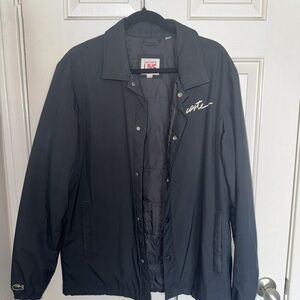 Lacoste shirt jacket black